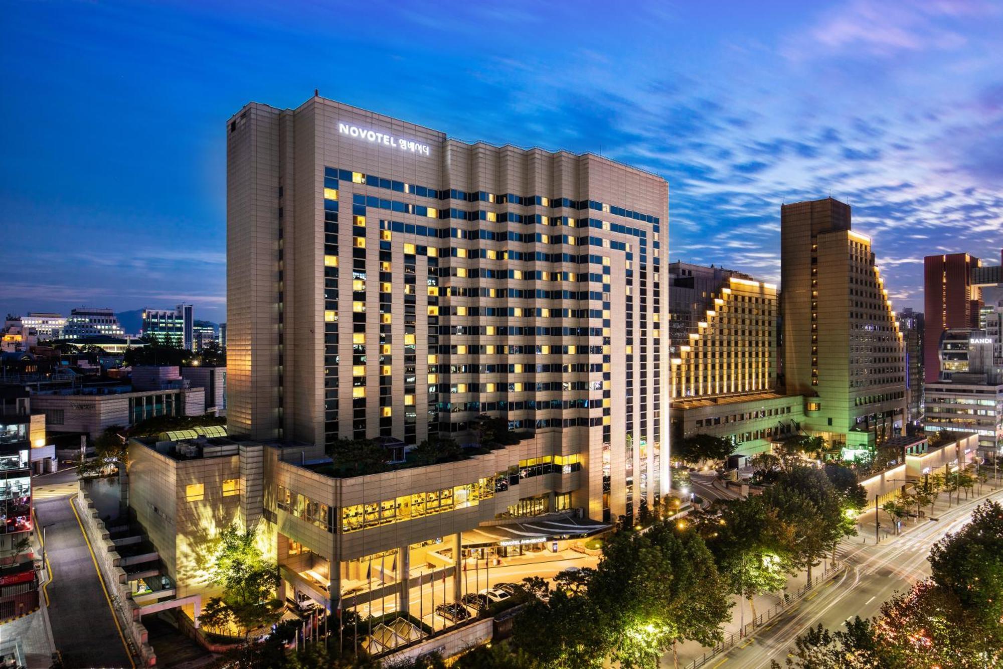 Novotel Ambassador Seoul Gangnam Exteriér fotografie